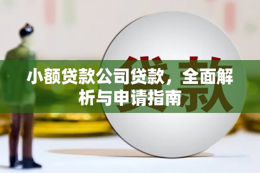 涟水小额贷款公司贷款，全面解析与申请指南