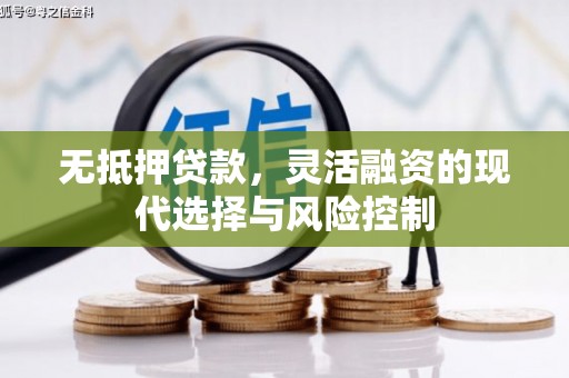 涟水无抵押贷款，灵活融资的现代选择与风险控制