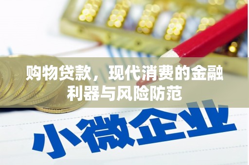 涟水购物贷款，现代消费的金融利器与风险防范