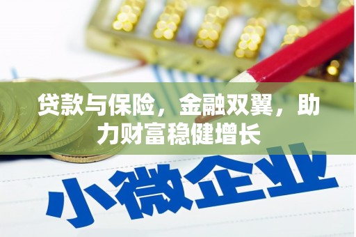 涟水贷款与保险，金融双翼，助力财富稳健增长
