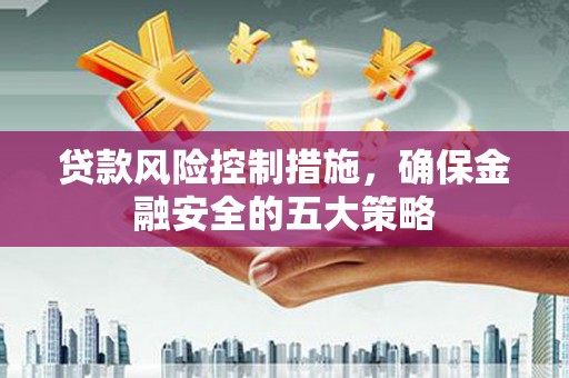 涟水贷款风险控制措施，确保金融安全的五大策略