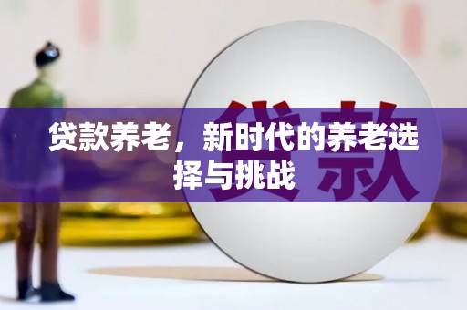 涟水贷款养老，新时代的养老选择与挑战