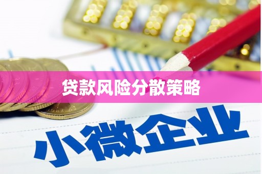 涟水贷款风险分散策略