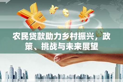 涟水农民贷款助力乡村振兴，政策、挑战与未来展望