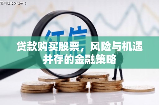 涟水贷款购买股票，风险与机遇并存的金融策略