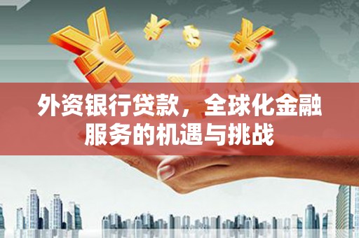 涟水外资银行贷款，全球化金融服务的机遇与挑战