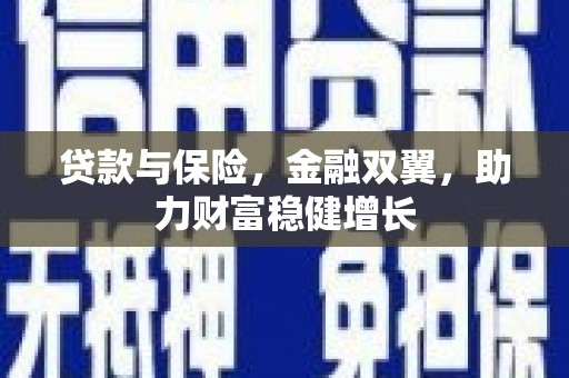 涟水贷款与保险，金融双翼，助力财富稳健增长